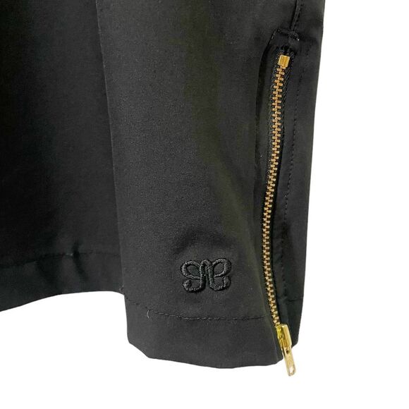 Albion Fit Going Places Cap Sleeve Athleisure Dress in Black Size ST Small Tall - Picture 9 of 14